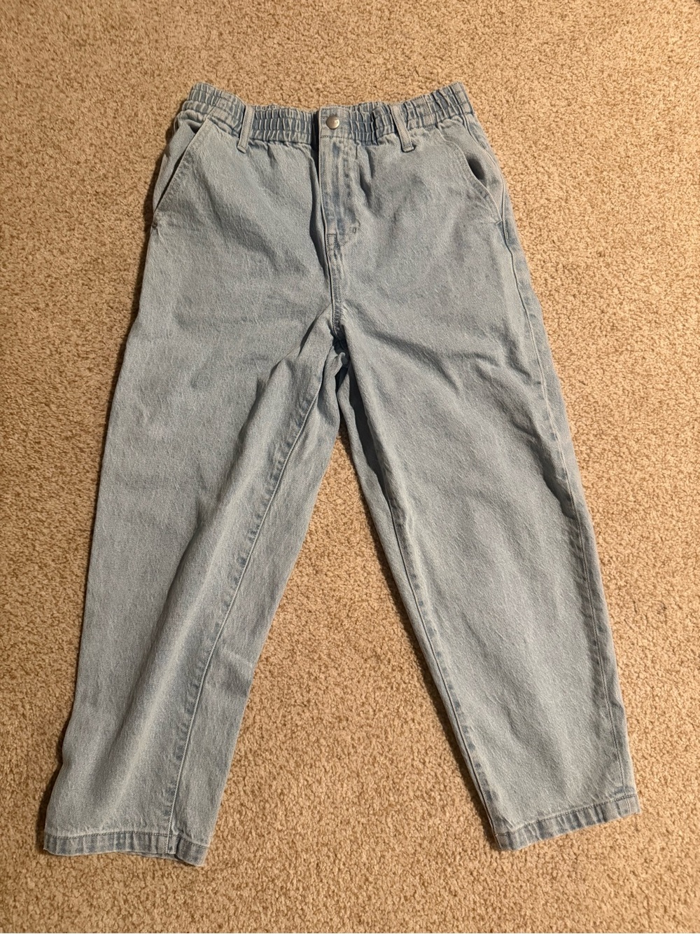 Madewell Light Wash Balloon Jeans